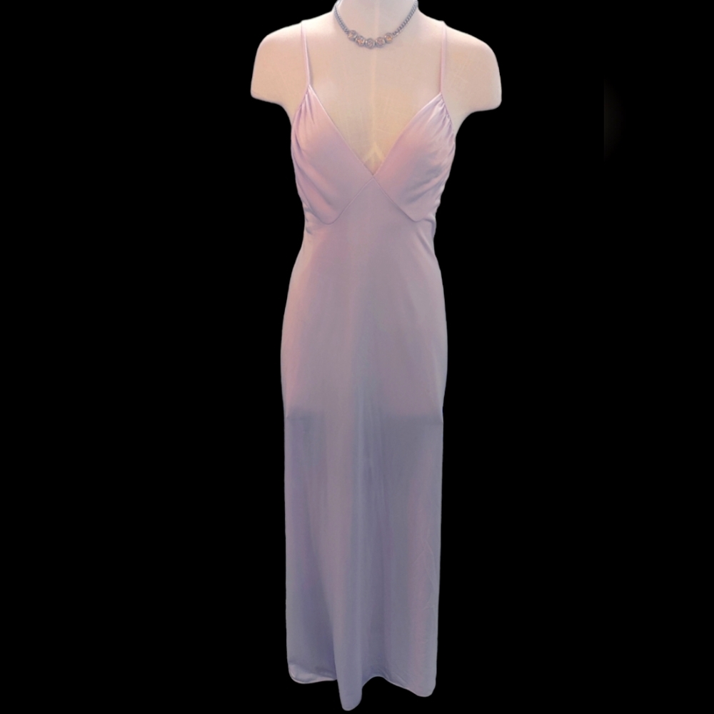 💕 Vintage Pale Lilac Ralph Montenero for Blanche Nightgown